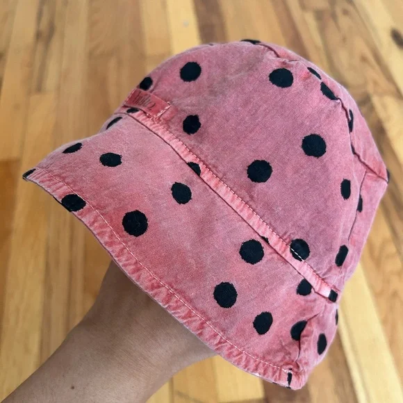 Polka Dot Kids Bucket Hat - Picture 2 of 5